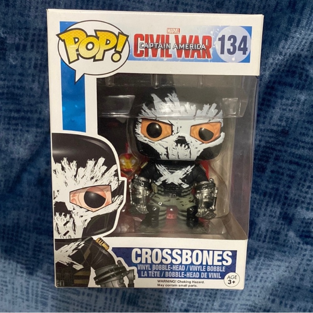 Funko Pop Marvel Civil War Crossbones #134